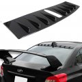 Ocpty Exterior Accessories Rear Trunk Spoiler Wing Hydro Dipped Plastic Compatible With For Subaru Wrx 2015-2018 Sti 2015-2017