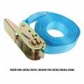 Gadpiparty 4pcs Ratchet Straps Heavy Duty Tie Down Cargo With Hooks Adjustable Lashing For Moving Truck Trailers Motorcycles 5m