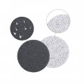 Uxcell 1-inch Hook And Loop Sanding Disc Wet Dry Silicon Carbide 180 240 320 Grit Assorted 60 Pcs