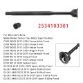 Front Driveshaft Prop Shaft 2534103301 For Benz C300 W205 2017-2020 Convertible Coupe Sedan E300 W213 2018-2019 Glc63 Amg Amg S