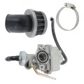 Pz20 Carburetor And Air Filter For Honda Xr80 Xr80r Xr50 Crf50 Mini Dirt Bike Pit 20mm Intake 34mm 48mm Mounting Bolt Aluminum 