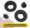 Topteng 2pcs Rear Spring Top Mount-anti Squeak Part Fits For Ford Fiesta Mk7 2009 2010 2011 2012 2013-2017
