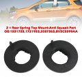 Topteng 2pcs Rear Spring Top Mount-anti Squeak Part Fits For Ford Fiesta Mk7 2009 2010 2011 2012 2013-2017