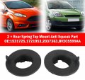Topteng 2pcs Rear Spring Top Mount-anti Squeak Part Fits For Ford Fiesta Mk7 2009 2010 2011 2012 2013-2017