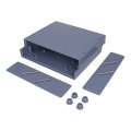 Electrical Project Box Abs Plastic Junction Enclosure Case Gray 5 91 In X 4 72 1 57 Compact Screw Design For Electronics 