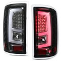 Hecasa Led Taillights Assembly For 2014-2018 Gmc Sierra 1500 2500hd 3500hd Pickup Truck Tube Bar Pair Rear Tail Brake Lamps 