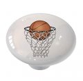Gotham Decor Basketball And Hoop Drawer Cabinet Knob 