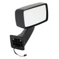 Right Power Mirror For 2006-2010 Hummer H3 2009-2010 H3t Replacement 20836084 Outside Assembly Black Passenger Side