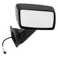 Right Power Mirror For 2006-2010 Hummer H3 2009-2010 H3t Replacement 20836084 Outside Assembly Black Passenger Side