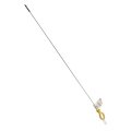 Engine Oil Dipstick For Chevy Hhr 2009 2010 2011 Braided Stainless Steel With Yellow Plastic Handle Part Number 12657799
