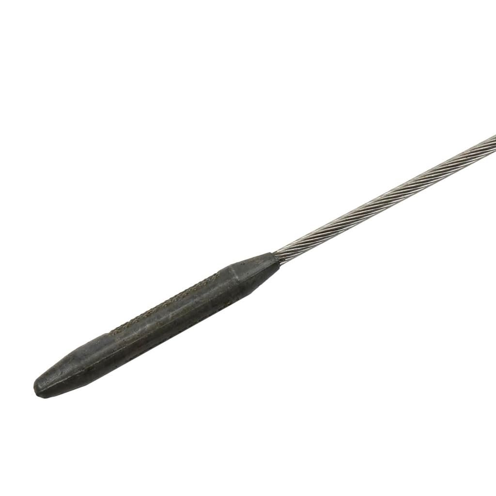 Engine Oil Dipstick For Chevy Hhr 2009 2010 2011 Braided Stainless Steel With Yellow Plastic Handle Part Number 12657799