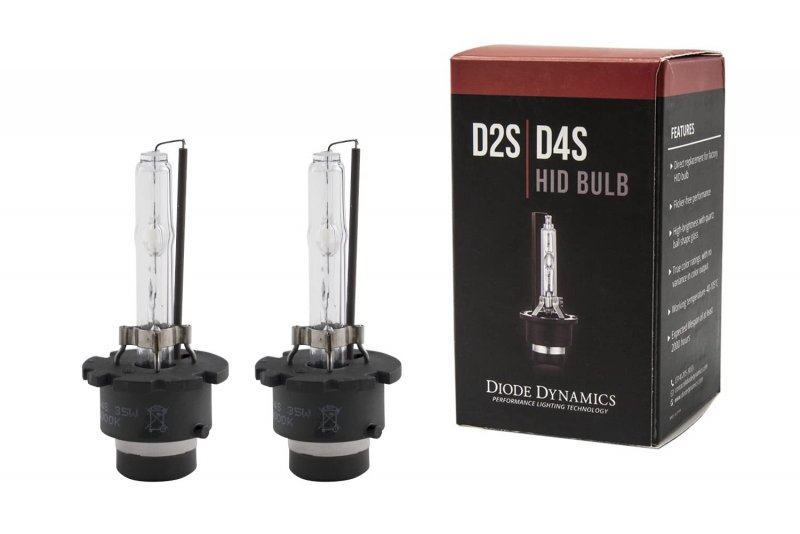 Hid Headlight Bulbs For Mazda 6 2014 To 2016 Pair 4300k Color Temperature Model Dd1047p