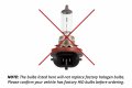 Hid Headlight Bulbs For Mazda 6 2014 To 2016 Pair 4300k Color Temperature Model Dd1047p
