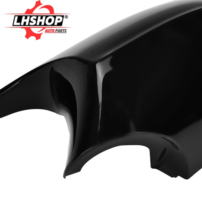 Qlhshop 1 Pair Car Side Mirror Covers Cap Wing Replacement For 2009-2012 Bmw 3 Series E90 E91 E92 E93 318i 320i 325i 330i