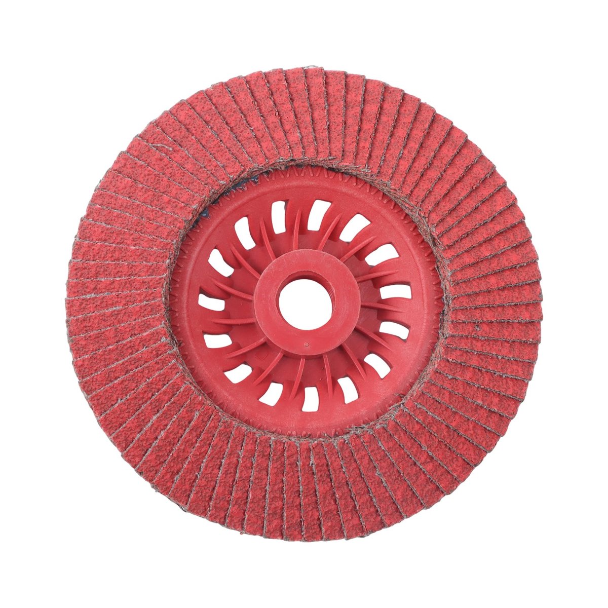 10 Pcs 4 5 In 60 Grit Ceramic Flap Discs Composite Abrasive Wheels For Titanium Alloys Stainless Steel And Carbon Surface
