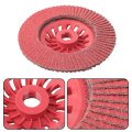 10 Pcs 4 5 In 60 Grit Ceramic Flap Discs Composite Abrasive Wheels For Titanium Alloys Stainless Steel And Carbon Surface