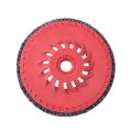 10 Pcs 4 5 In 60 Grit Ceramic Flap Discs Composite Abrasive Wheels For Titanium Alloys Stainless Steel And Carbon Surface