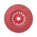 10 Pcs 4 5 In 60 Grit Ceramic Flap Discs Composite Abrasive Wheels For Titanium Alloys Stainless Steel And Carbon Surface