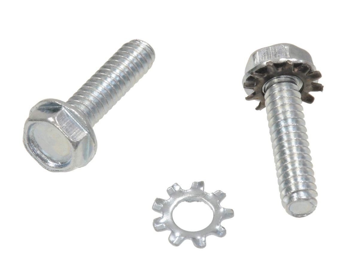 61 Corvette Gas Door Hinge To Body Mounting Screws
