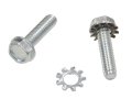 61 Corvette Gas Door Hinge To Body Mounting Screws 