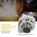 Ocpty Alternator 11258 11458 23100-ja02afit For 2007 2008 2009 2010 2011 2012 2013 Altima 2014 Rogue Sentra 110 Amp