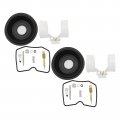 Secosautoparts 2pc Carburetor Repair Kit Diaphragm Float Compatible With Kawasaki Ninja 250r 2001-2012