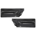 Door Panel Inserts For 2003-2010 Volkswagen Beetle Convertibles Textured Black Abs Plastic 1 Pair Bl4917 Not Hatchbacks 