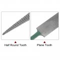 Harfington Hardwood File 8 High Carbon Hardened Steel Fine Teeth Woodworking Hand Rasp For Carving