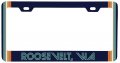 Roosevelt Washington Car Metal License Plate Frame Retro Design 