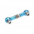 Rc Front Rear Steering Linkage Servo Link Pull Rod Turnbuckle 33mm Blue 
