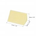 Uxcell Shelf Cabinet Door 90 Degree Plastic Corner Braces 41x20x20mm Angle Brackets With Cover Cap 12 Pcs Beige