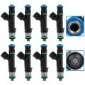Fj1008 Fuel Injectors Compatible For 2007-2008d Expedition Lincoln For Navigator Replace 800-2044n 0280158140 7l1z9f593b Oem