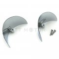 Httmt Mt325-020- Front Rear Turn Signal Visors Compatible With H-d 88-91 Fltc 89-96 Fltcu 99-03 Fltr