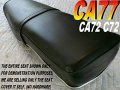 New Replacement Seat Cover Fits Ca77 Ca72 Honda 1967-69 Ca 77 C 72 C72 250 305 Dream 119a