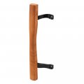 Prime-line C 1192 6-5 8 In Sliding Door Wood Pull Black Painted Brackets Single Pack 