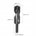 Uxcell Reduced Shank Drill Bit 28mm High Speed Steel Hss 9341 Black Oxide With 1 2 Inch Straight