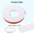 Uxcell U-shape Edge Banding 16 4ft Self Adhesive Veneer Edging Trim Tpe Collapsible Furniture Protector For Cabinet Repair