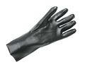 Radnora Large Black 14 Economy Pvc Glove Fully Coated With Smooth Finish Palm 