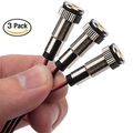 3 Pack Plug N Play Instrument Cluster Led Indicator Bulbs Aluminum Pilot Light With Color Acrylic Lens Flush Panel Mount 5 16