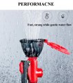 Cgoldenwall Handheld Emergency Eyewash Station 304 Stainless Steel Drench Hose Washer Unit Portable Safety Shower Continuous