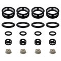 Fj285 Fuel Injector Repair Kit Filters Seals O-rings Pintle Caps 4 Sets