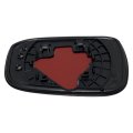 Spieg Passenger Side Mirror Glass Replacement For Honda Accord 2003-2007 Heated W Backing Plate Rh