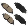 Front Ceramic Disc Brake Pad Set D2176 For Toyota Corolla 2019 2025 Prius 2023 And Prime 2020 2022 4 Piece With Hardware 