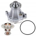 Ocpty Water Pump Thermostat Housing Kit For 1997-2002d E-150 Econoline Club Wagon 5 4l For Ford E-250 5 Oe 20238 252-48y Water
