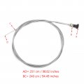 Topteng Universal Push Pull Choke Cable 96 For Oregon Conduit Go Kart Throttle