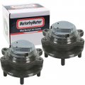 Motorbymotor 513334 Front Wheel Bearing And Hub Assembly 2wd With Abs 5 Lugs Fits For Infiniti Ex35 Ex37 Fx35 Fx37 G25 G35 G37