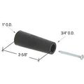 C R Laurence D1569 Crl Black 2-5 8 Long Sliding Glass Door Bumper 