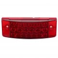 Set Of 4 6 Inch 20 Led Red Len Light Rectangle 801-r Truck Trailer Side Markers Diodes Amber Light 801-a Clearance Light 4 6 
