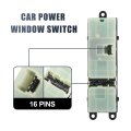Power Window Switch For Nissan Qashqai 2007-2013 Master Driver Side 25401-4x00d