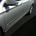 Ecotric Side Door Molding Trim Garnish Skirt Compatible With 2015-2020 Chevy Chevrolet Impala